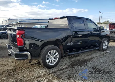 2024 Chevrolet Silverado C1500 Custom из США, поврежденный, VIN 1GCPABEK2RZ110929